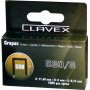 Grapa Nº 530 8mm caja 1000 unidades Clavex