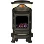 Estufa portátil de gas con llama real 3,4kW Provence crema FireSide