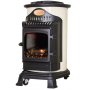 Estufa portátil de gas con llama real 3,4kW Provence crema FireSide