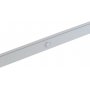 Barra para armario regulable 708-858mm con luz LED Blanca natural aluminio anodizado mate Emuca