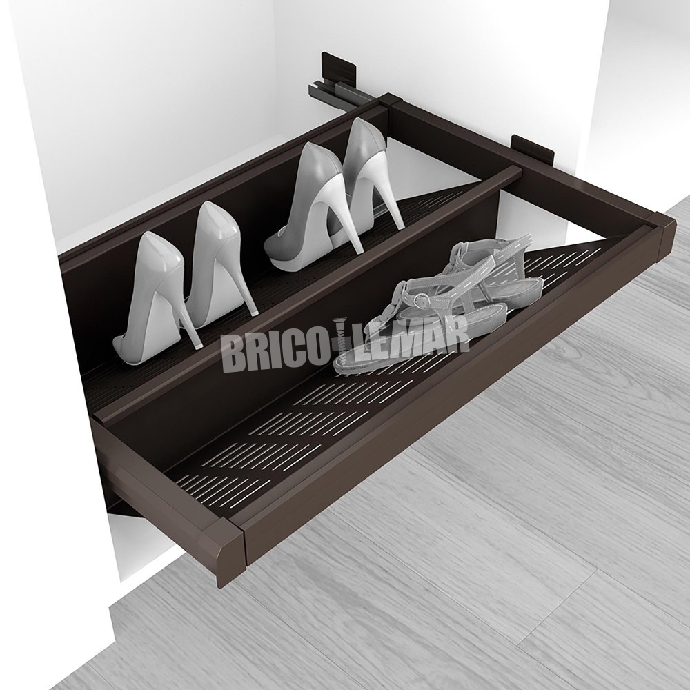 ▷ MUEBLE ZAPATERO CON CAJONES Y PUERTA MADERA