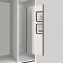 Espejo extraíble para interior de armario orientable 340x1000mm moka Emuca