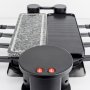 Raclette 8 personas 3 en 1 grill plancha con piedra natural 1200W H.Koenig RP360