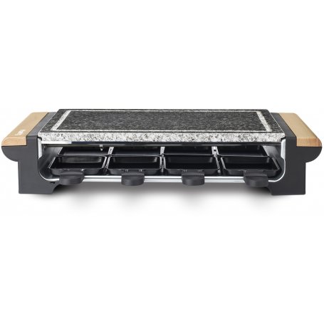 Raclette 8 personas 2 en 1 plancha con piedra natural 1400W. H.Koenig RP328