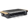 Raclette 8 personas 2 en 1 plancha con piedra natural 1400W. H.Koenig RP328