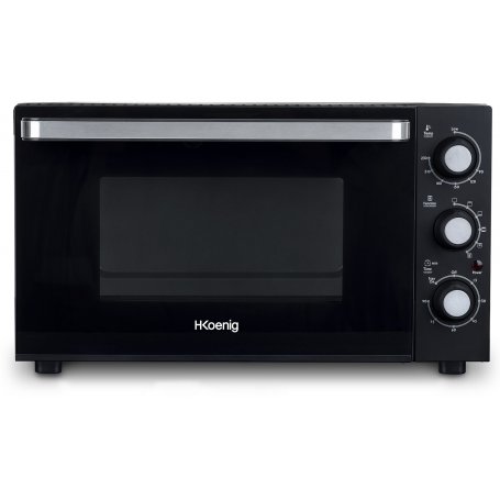 Mini horno eléctrico de sobremesa 1500W 30L 6 modos de cocción H.Koenig FO30