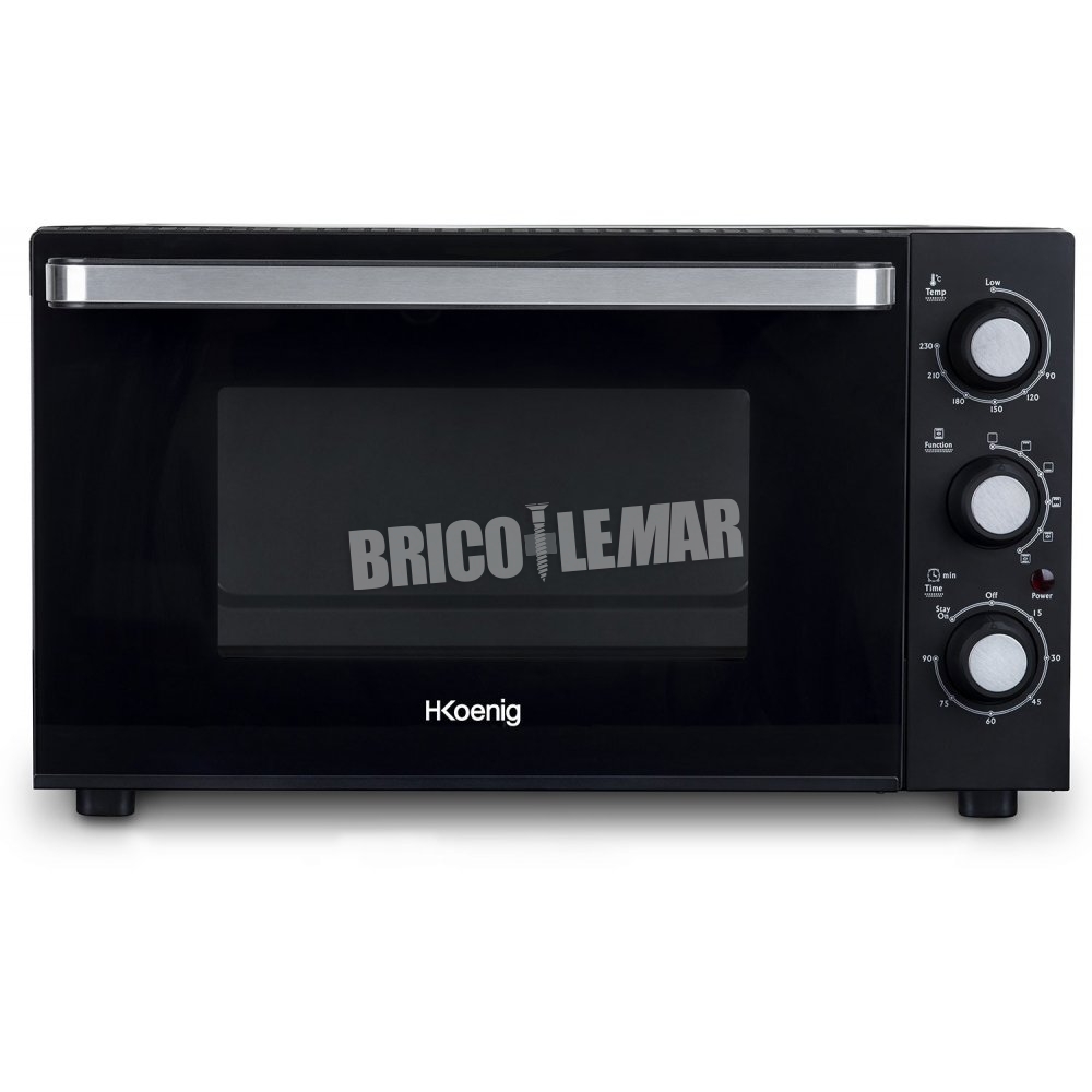 ▷ Comprar Mini horno eléctrico de sobremesa 1500W 30L 6 modos de