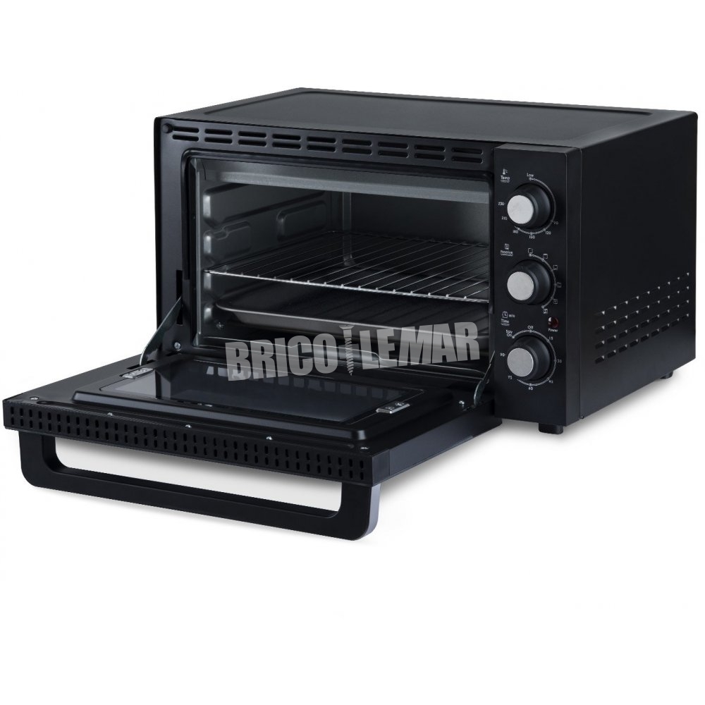 ▷ Comprar Mini horno eléctrico de sobremesa 1500W 30L 6 modos de cocc