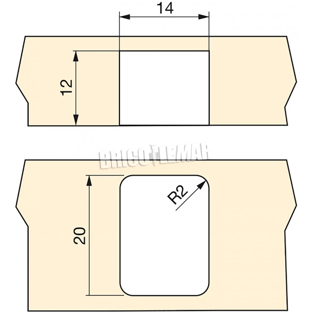 Emuca Ruedas para muebles, para tapa giratoria, D.13 mm, Acero y plástico,  20 ud.