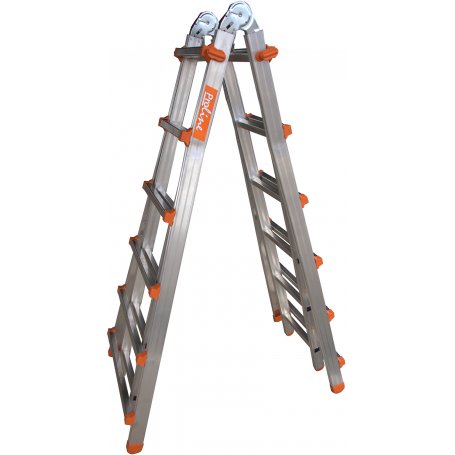 ▷ Comprar Escalera telescópica de aluminio Proline Ligera 6+6 Plabell