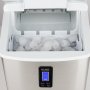 Máquina para hacer hielo 100W capacidad 15kg 3 tamaños de cubitos H.Koenig KB15