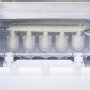 Máquina para hacer hielo 120W capacidad 12kg 2 tamaños de cubitos