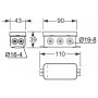 Caja estanca IP55 90x43X39mm Minibox 3050 Famatel