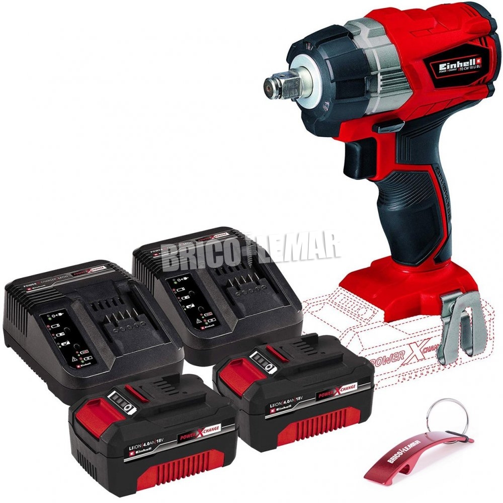 licencia Oficiales Libro Guinness de récord mundial ▷ Comprar Kit llave de impacto Einhell TE-CW 18Li BL 215Nm + 2 baterí... licencia Oficiales Libro Guinness de récord mundial ▷ Comprar Kit llave de impacto Einhell TE-CW 18Li BL 215Nm + 2 baterí...