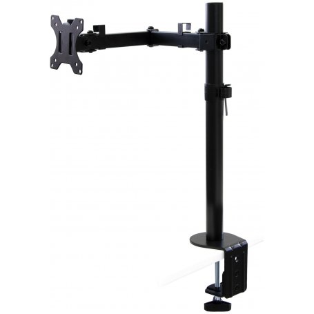 Soporte de monitor de 13” a 32” para mesa inclinable y giratorio hasta 8kg Emuca