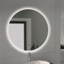 Espejo de baño Cassiopeia Ø60cm con iluminación LED decorativa Emuca