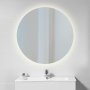Espejo de baño Cassiopeia Ø60cm con iluminación LED decorativa Emuca