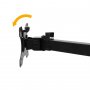 Soporte de monitor doble 13-32” inclinable y giratorio hasta 8kg por brazo MAX VESA 75x75mm-100x100mm Emuca