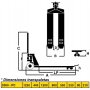 Transpaleta Ayerbe 2000-PC horquilla 800x540mm