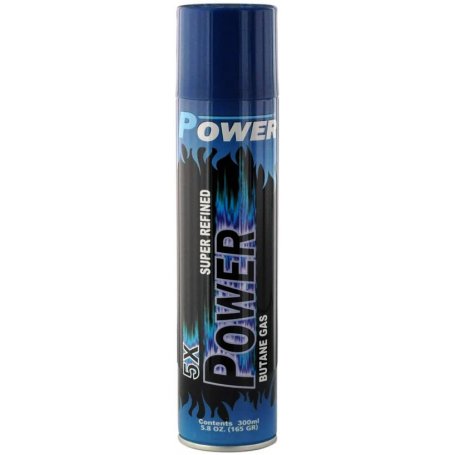 Cartucho de gas Power 300ml para recarga de encendedores y microsoldadores