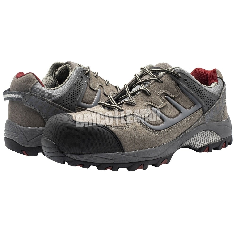 Comprar Zapato de seguridad Trail gris talla 46 S3 Bellota | Bricol...