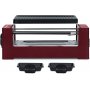 Raclette 2 personas 2 en 1 grill roja antiadherente 400W Wëasy TAK12