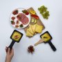 Raclette 2 personas 2 en 1 grill roja antiadherente 400W Wëasy TAK12