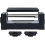 Raclette 2 personas 2 en 1 grill negra antiadherente 400W Wëasy TIK12