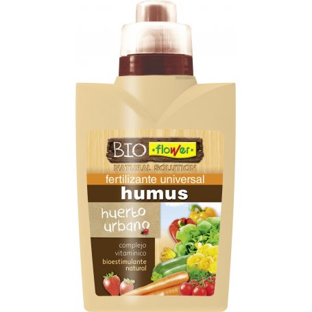 Fertilizante líquido universal Humus Huerto Urbano 500ml Flower