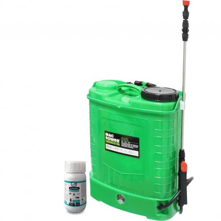 Insecticida de plagas Alfasect 250cc Flower + pulverizador a batería 12V 16L