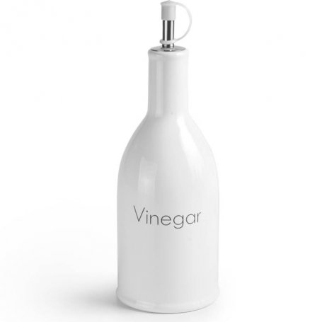 Botella vinagrera 0.5L cerámica + inox Alhambra Ibili