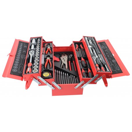 Caja de herramientas caja de herramientas caja de herramientas caja incl herramienta 85 pzas.