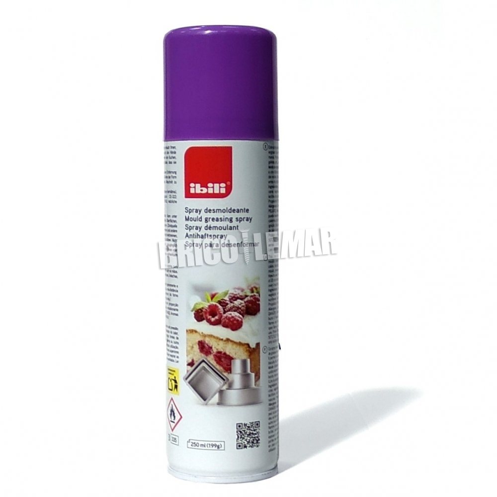 ▷ Comprar Spray desmoldeante antiadherente 250ml Ibili
