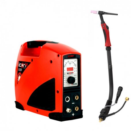 Kit equipo TIG Solter ICONTIG 1990 HF PULSE + antorcha TIG SR-17 4m