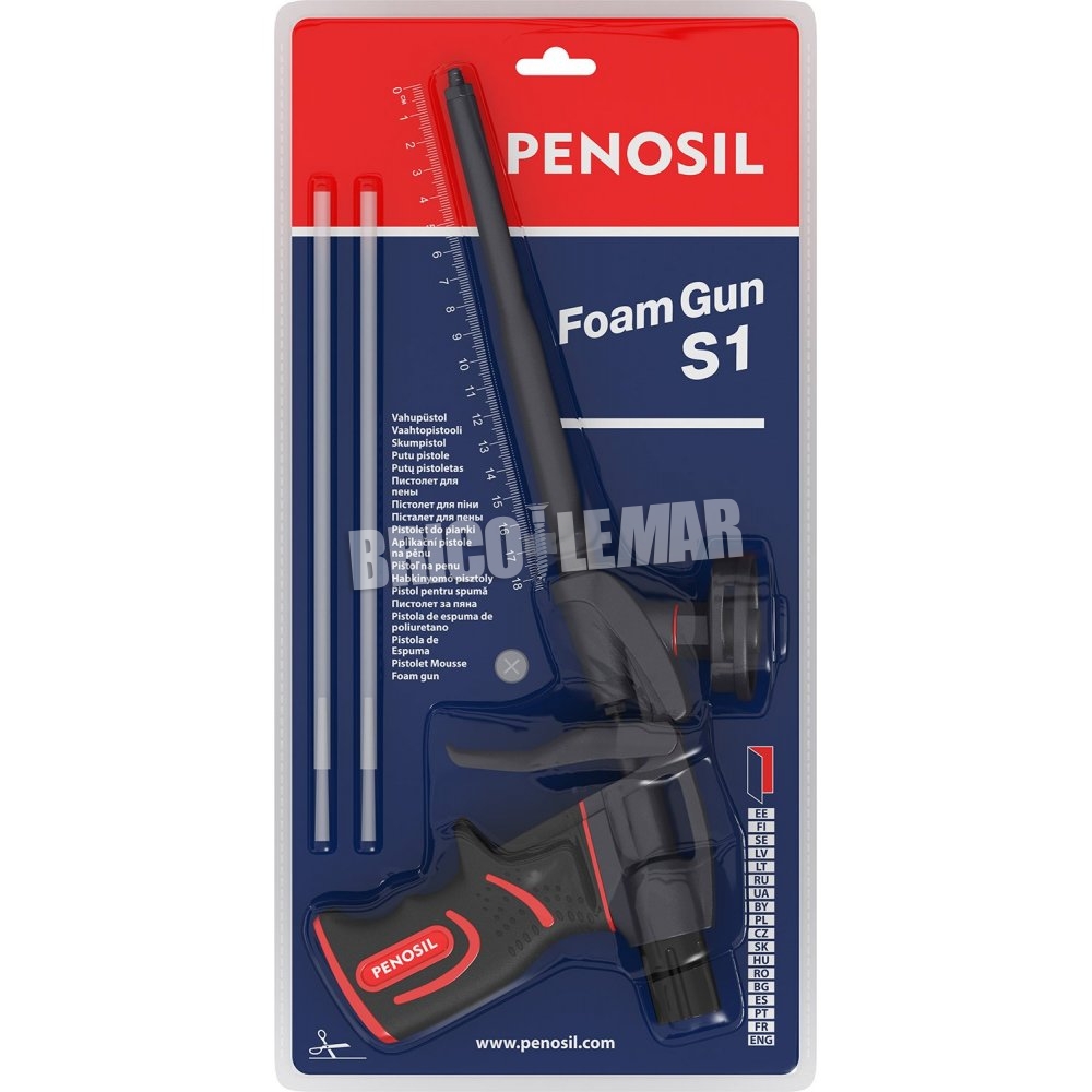 ▷ Comprar Kit pistola Gun Foam C1 + 2 cartuchos espuma proyectable Pe