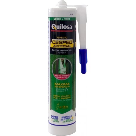 Adhesivo para césped artificial verde 280ml Quilosa