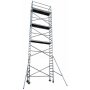 Andamio de aluminio Torres PRO plataforma 75x190cm altura 10,2m Euroscaffold