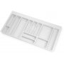 Cubertero Optima para cajón de cocina Vertex/Concept 500 módulo 1000mm tablero 16mm blanco Emuca