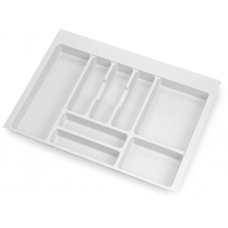 Cubertero Optima para cajón de cocina Vertex/Concept 500 módulo 700mm tablero 16mm blanco Emuca