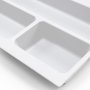 Cubertero Optima para cajón de cocina Vertex/Concept 500 módulo 500mm tablero 16mm blanco Emuca