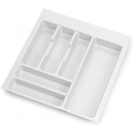 Cubertero Optima para cajón de cocina Vertex/Concept 500 módulo 500mm tablero 16mm blanco Emuca