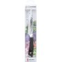 Cuchillo cocina Sakura 12,5cm acero inoxidable mango madera de Pakka forjado martillado 3 Claveles