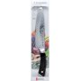 Cuchillo cocinero 20cm acero inoxidable mango madera de Pakka forjado martillado 3 Claveles