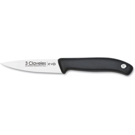 Cuchillo verduras 10cm serie Evo acero inoxidable mango polipropileno 3 Claveles