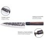 Cuchillo Cocinero 20cm serie Osaka acero inoxidable mango madera granadillo forjado 3 Claveles