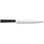 Cuchillo Tokyo Yanagiba 24cm negro 3 Claveles