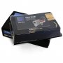 Cilindro de alta seguridad TK100 perfil europeo doble 30x40 latonado