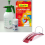 Insecticida de plagas Alfasect 250cc Flower + pulverizador a presión 2L + set de protección