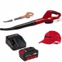 Kit soplador de hojas sin cable Einhell GE-CL 18/1 Li E + batería 18V 4Ah con cargador