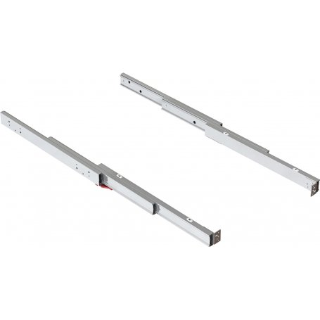 Guías para mesa extensible para cocina Shot aluminio anodizado inox Emuca